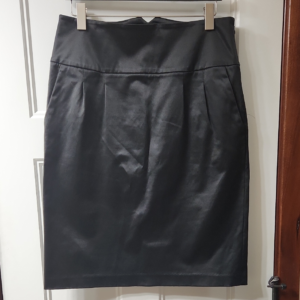 NWOT NY Gard Black Pencil Skirt - 10P